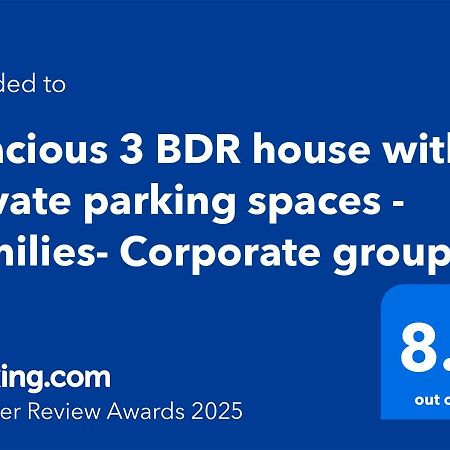 Spacious 3 Bdr House With Parking-Families-Corporate Groups By Orbitat Accommodations Cambridge  Exterior photo
